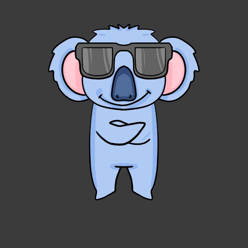 Koala with sunglasses