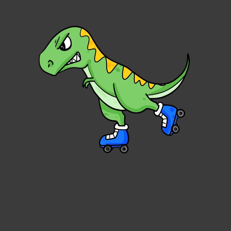 Dinosaur Skating