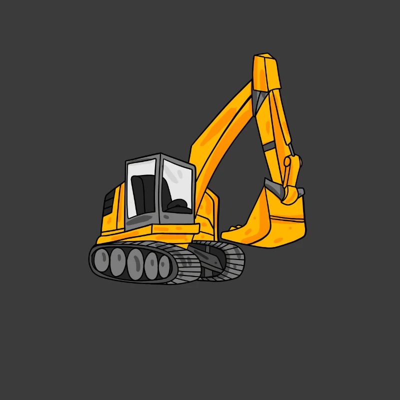 Bagger Baggerfahrer Geschenk