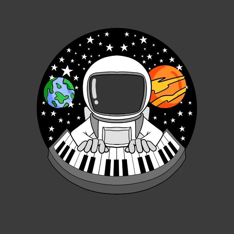 Un astronaute joue du piano dans l’espace