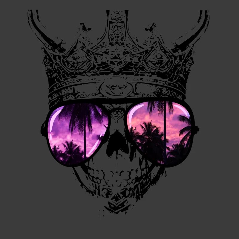 Hipster Skull King