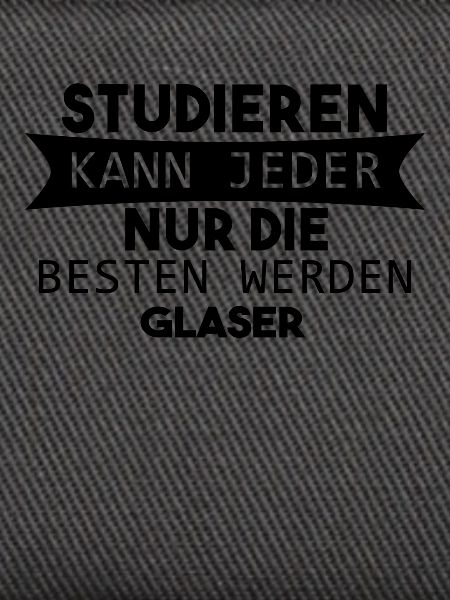 Glaser lustiger Spruch
