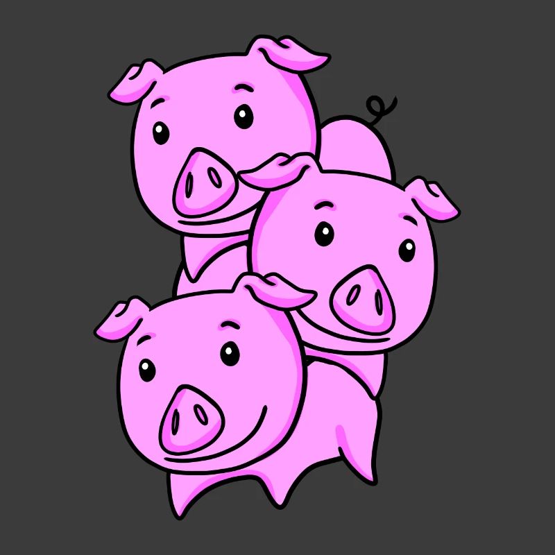 Niedliche Schweine
