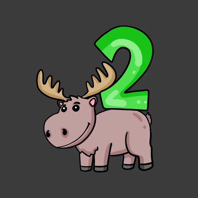 2 Jahre alt - 2 Geburtstag - Ich bin 2