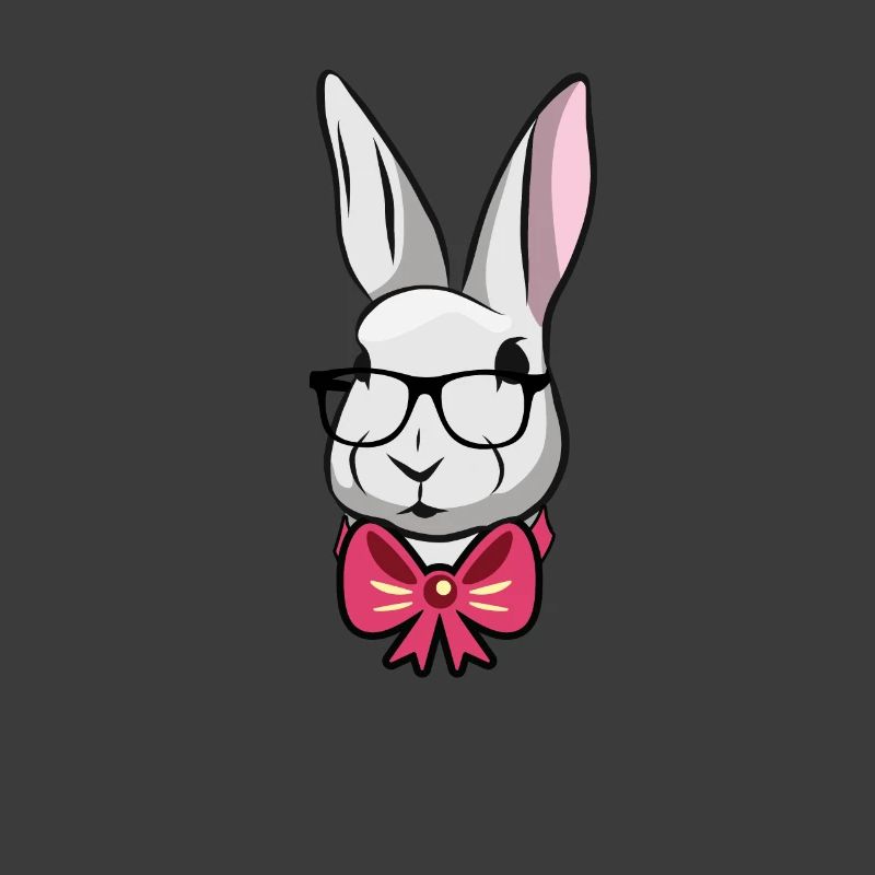 Cute Easter Rabbit Fly