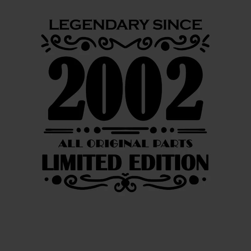 2002 - Né 2002 - Année de construction 2002