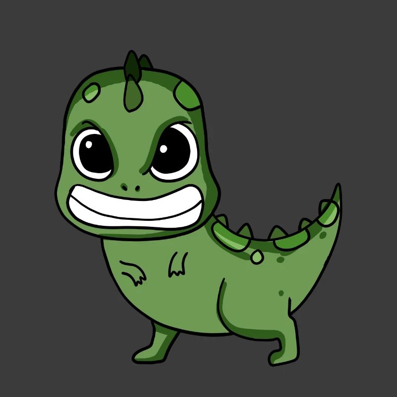 Wütender Dinosaurier