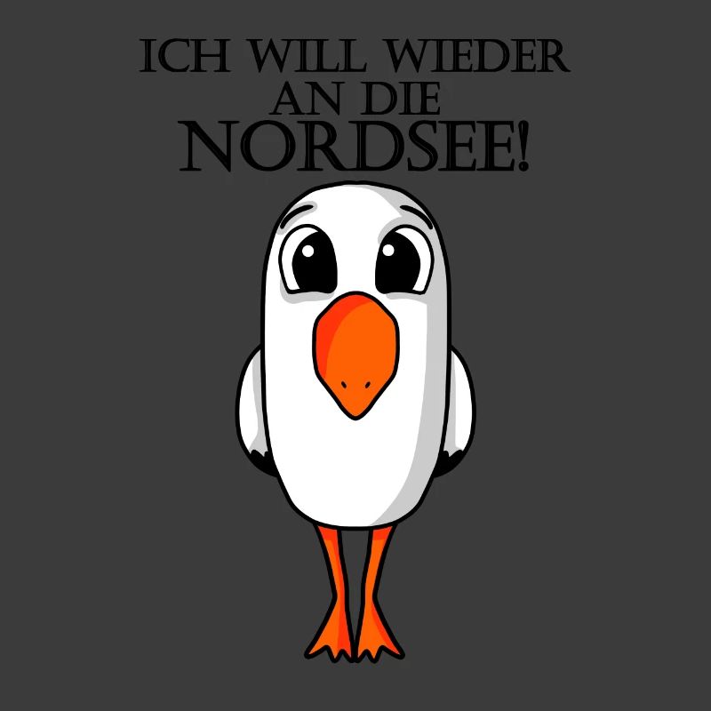 Nordsee Plattdeutsch Spruch Moin Möwe