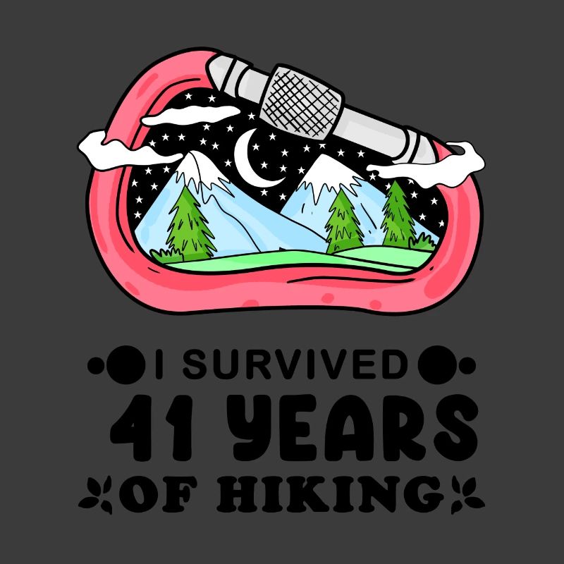 Mountain Wanderer 41ème anniversaire cadeau 41 ans