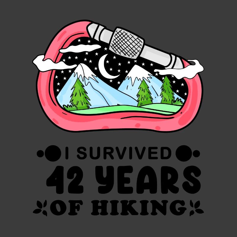 Mountain Wanderer 42e anniversaire cadeau 42 ans
