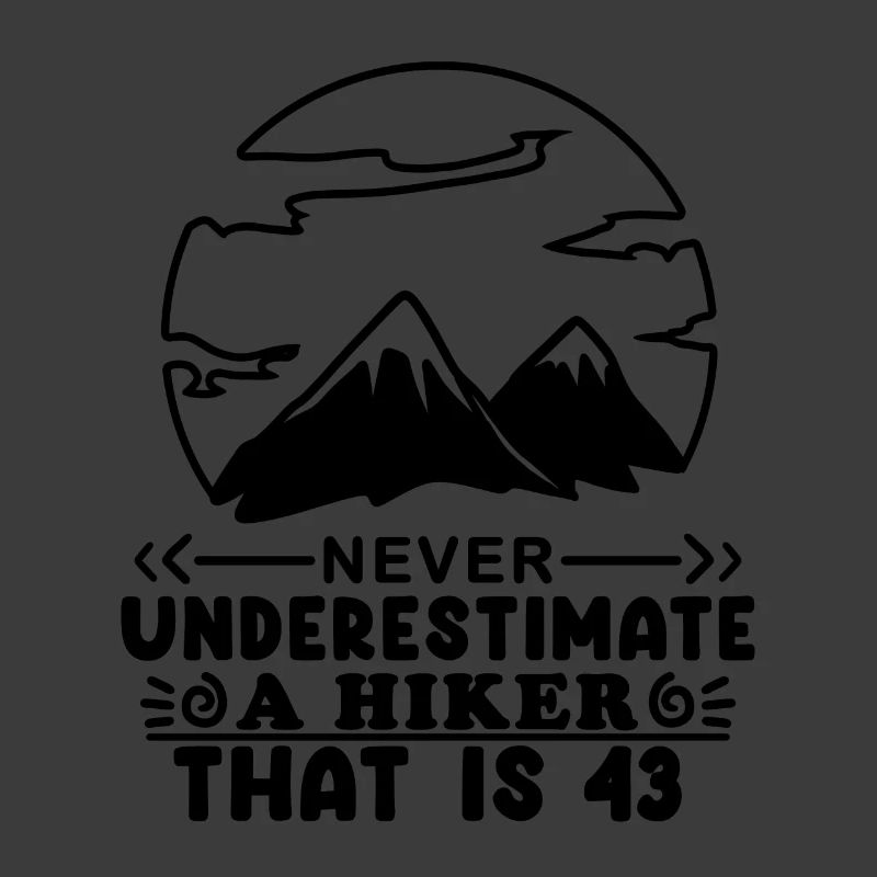 Berg Wanderer 43. Geburtstag 43 Jahre alt Geschenk