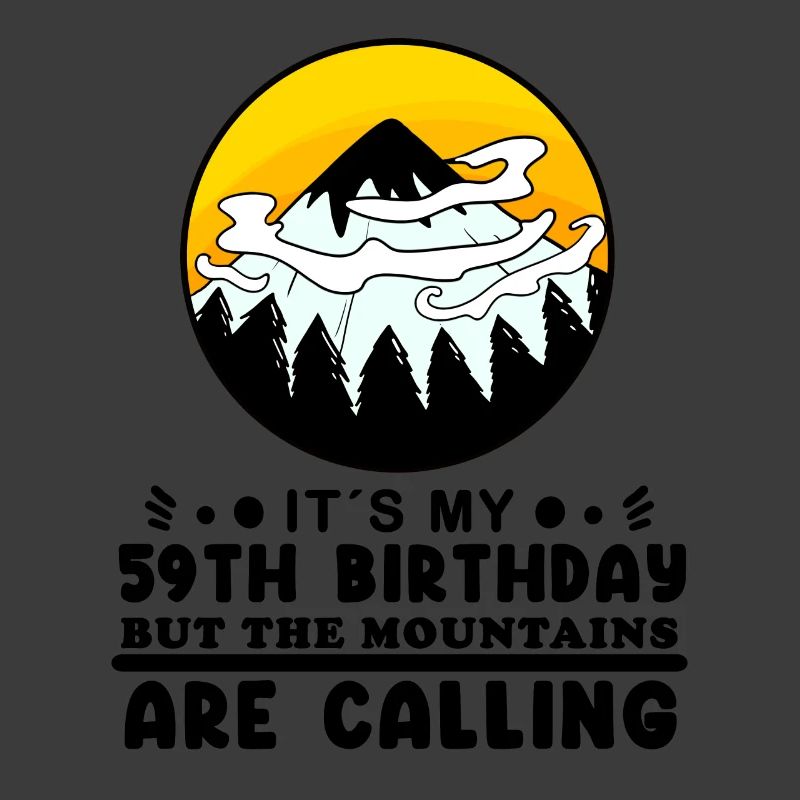 59e anniversaire Mountains Mountain Summit - 59 ans