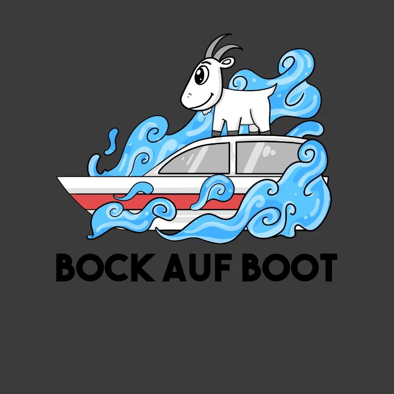 Ziege Boot Lustig