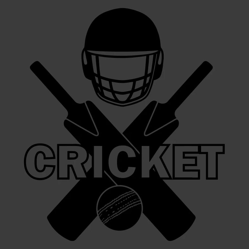 Cricket logo shadow image with text