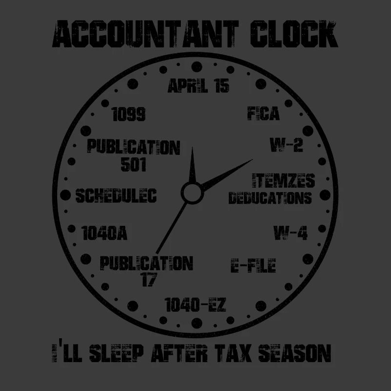 Drôle d’horloge comptable CPA Comptabilité