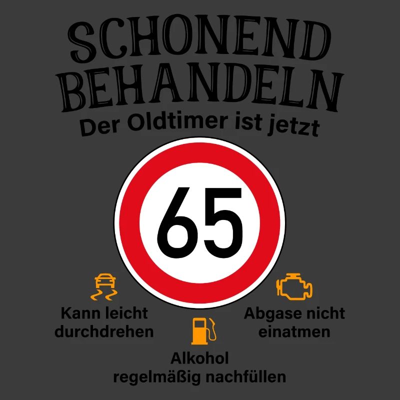65. Geburtstag Schonend Behandeln Oldtimer Ist 65