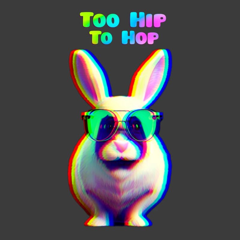 Cool Easter Bunny with Sunglasses