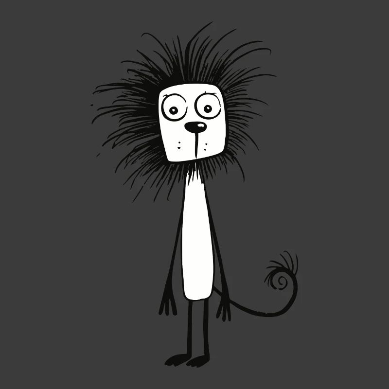 Verwirrter Löwe