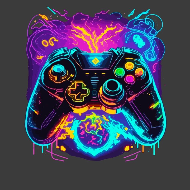 Power Graffiti Gaming Controller