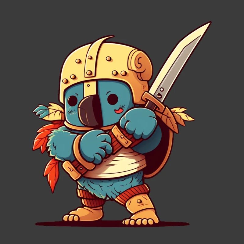 Chevalier Koala mignon