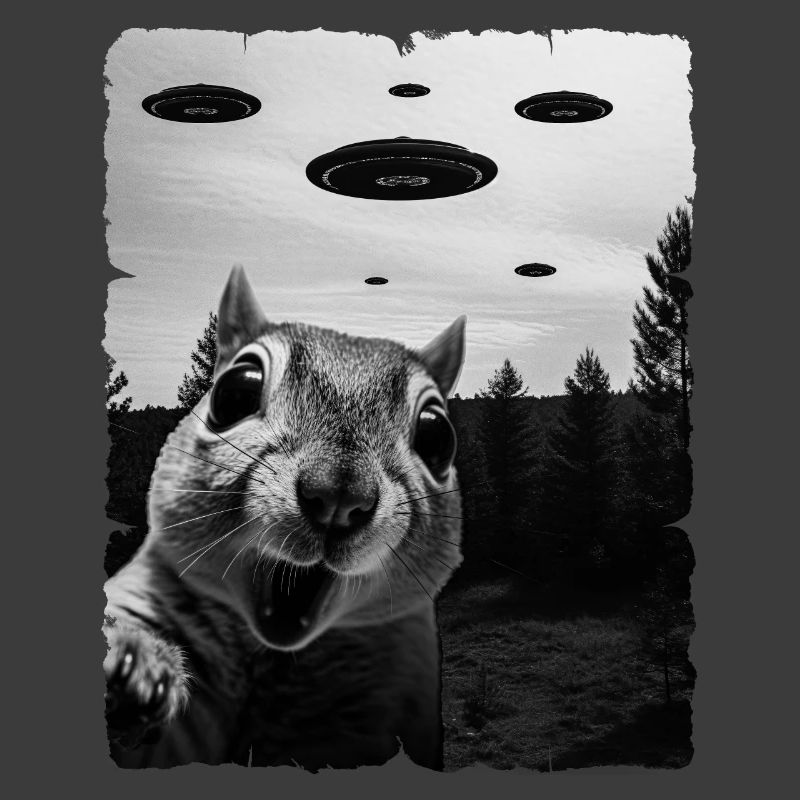 Squirrel Alien Invasion Uap Weirdcore