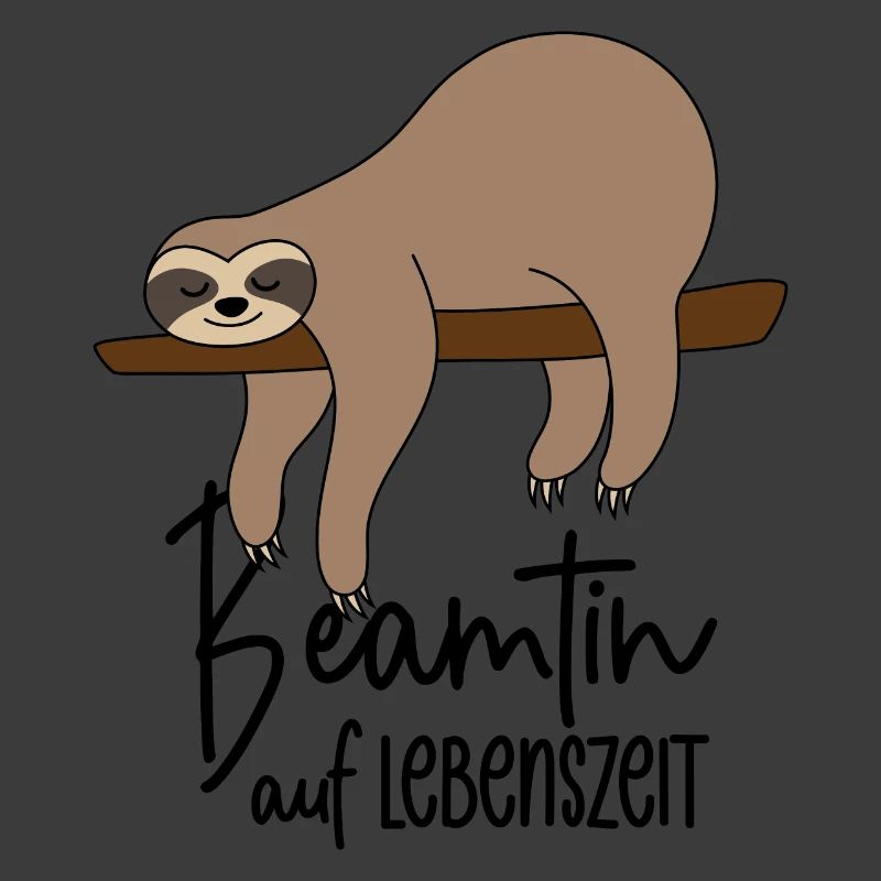 Beamtin auf Lebenszeit - Faultier