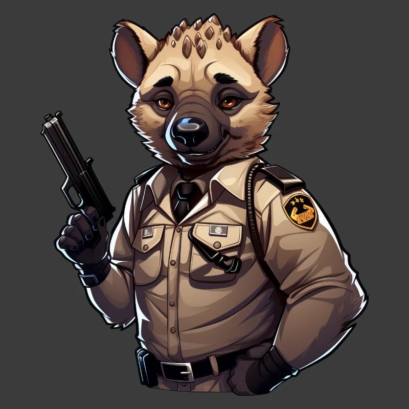 Hyena Policeman