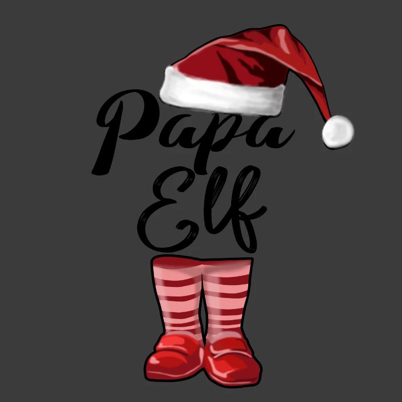 Papa Elf – Lustiges Weihnachtsdesign