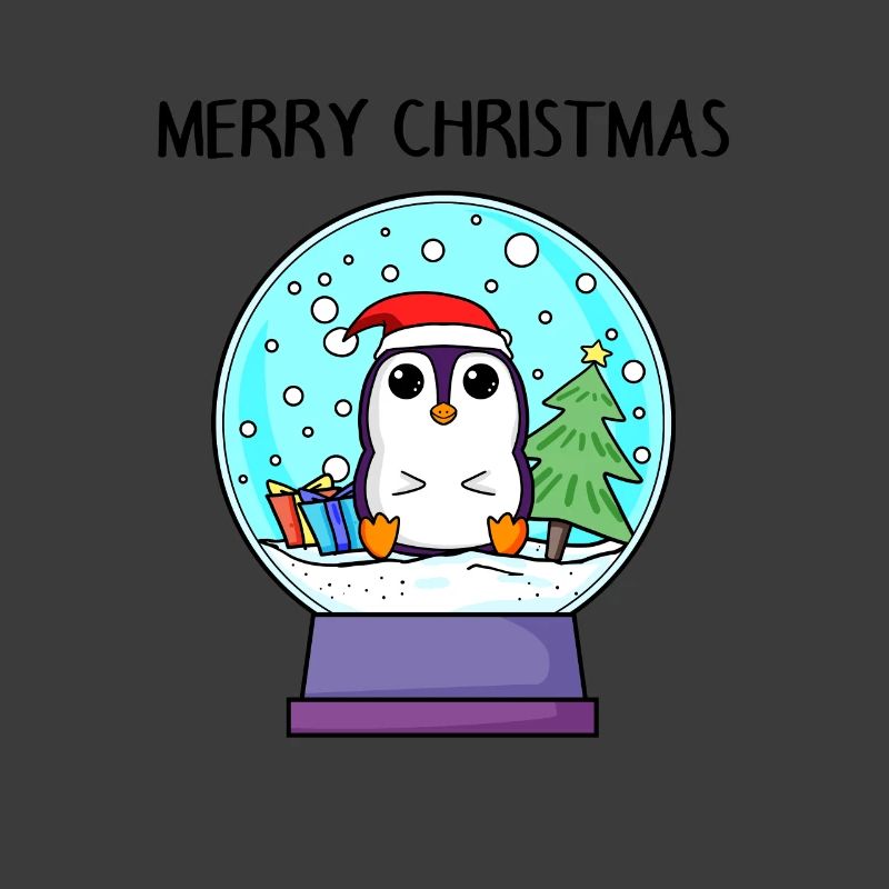 Pingouin Noël - Joyeux Noël