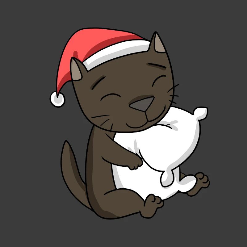 Chat Mignon Havane Chat Fatigué Noël