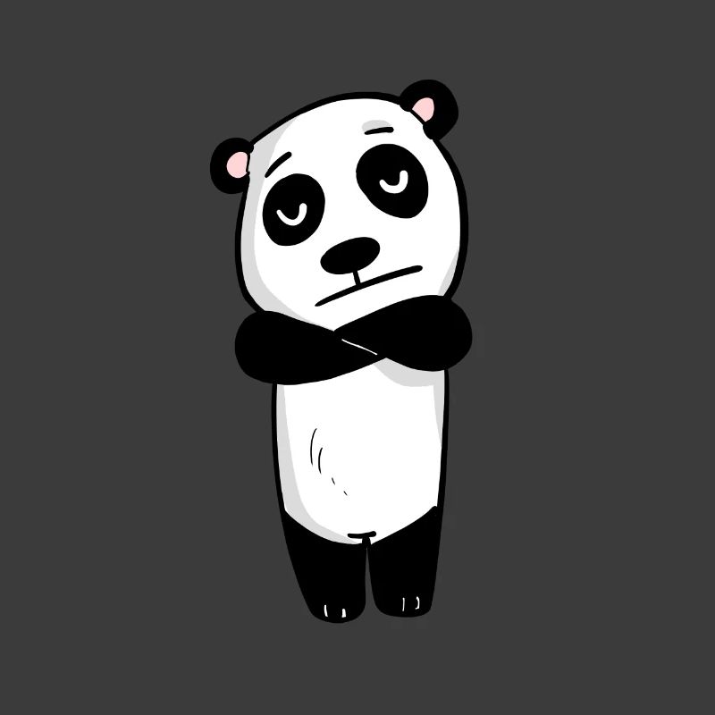 Panda est agacé