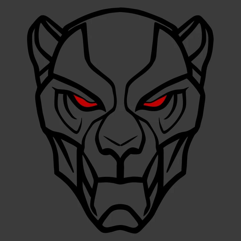 Vector Löwenkopf Design