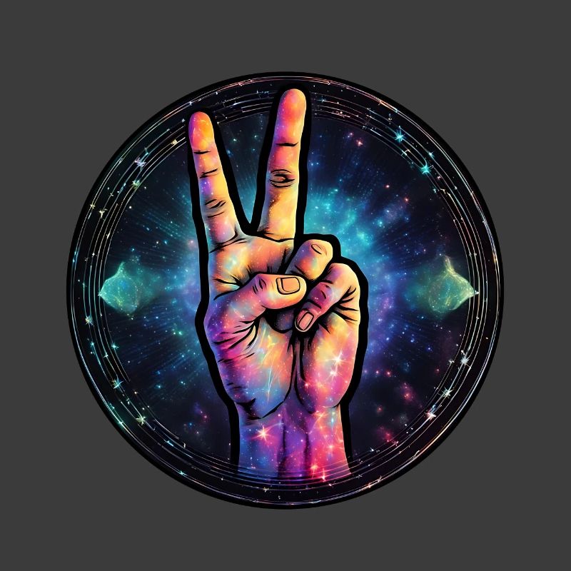 Kosmische Friedensgeste