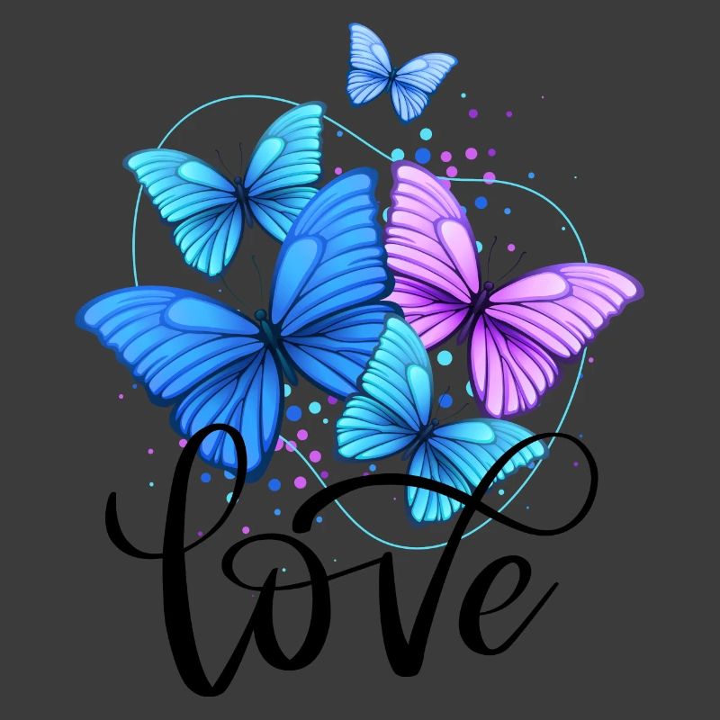 Love,Schmetterlinge,Liebe,flower power,Frau,