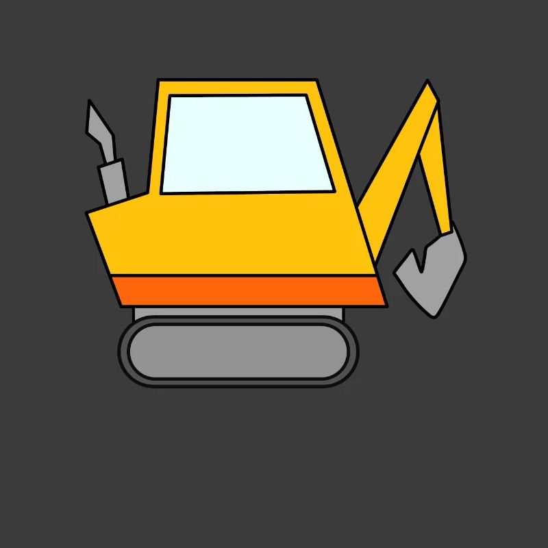 Bagger Baustelle Baggerfahrer