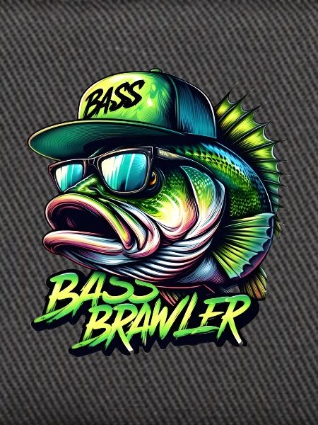 gestreifter Bass-Brawler