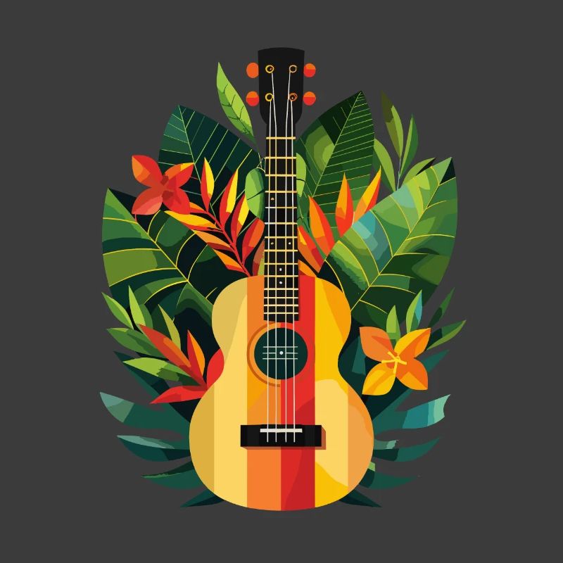 Ukulele Comic Look