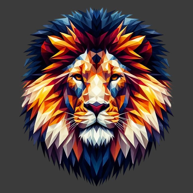 Polygonaler Löwe