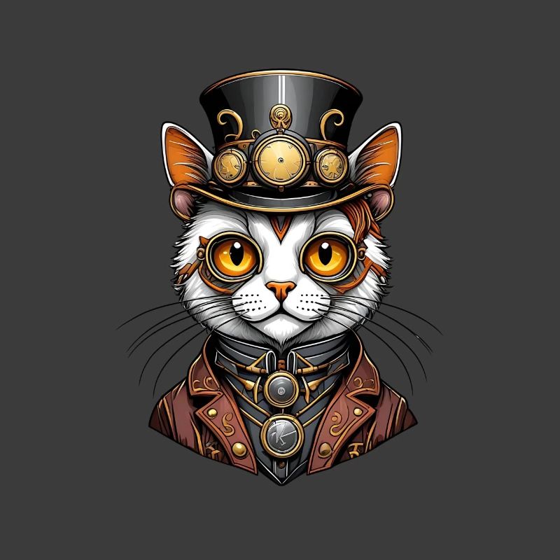 Steampunk-Katze