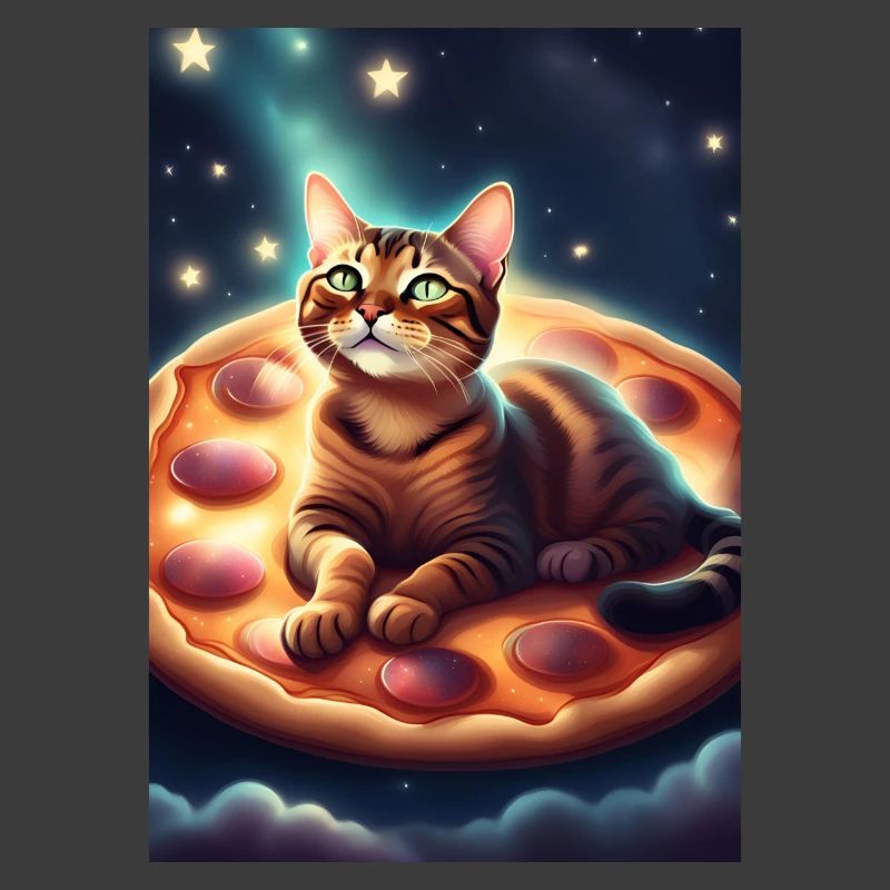 Pizza-Katze