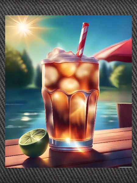 Kaltes Cola-Getränk