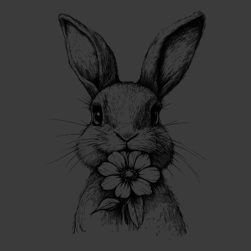 Easter Bunny Flower Bunny Cottagecore Spring