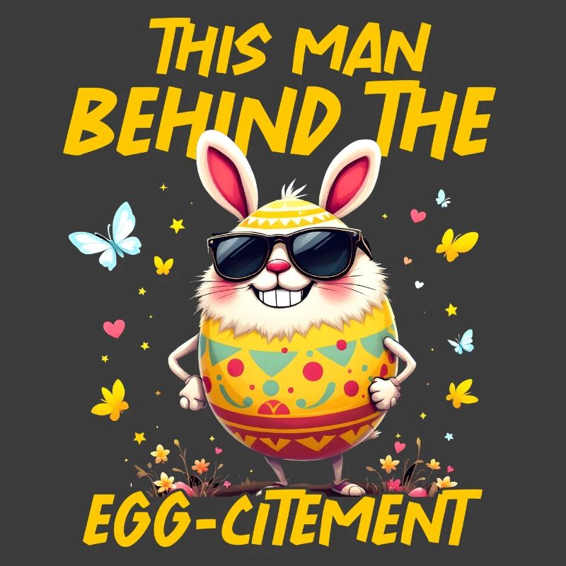 This man behind the egg-citement
