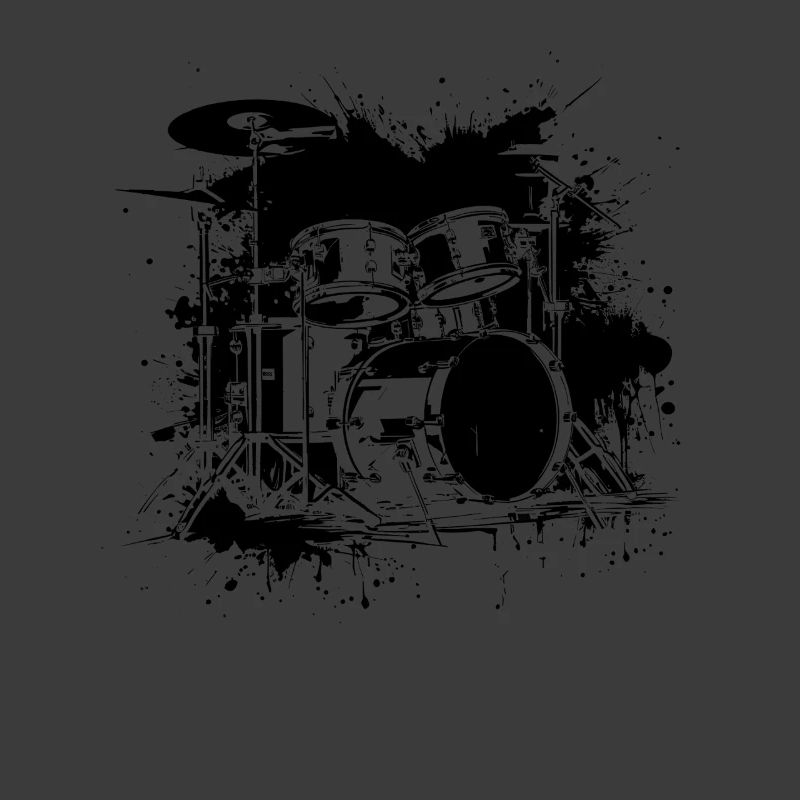 Drum Kit Zeichnung