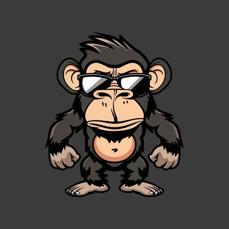 Monkey Cool Animal