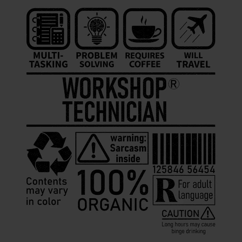 Workshop Technician multi tasking problem solving