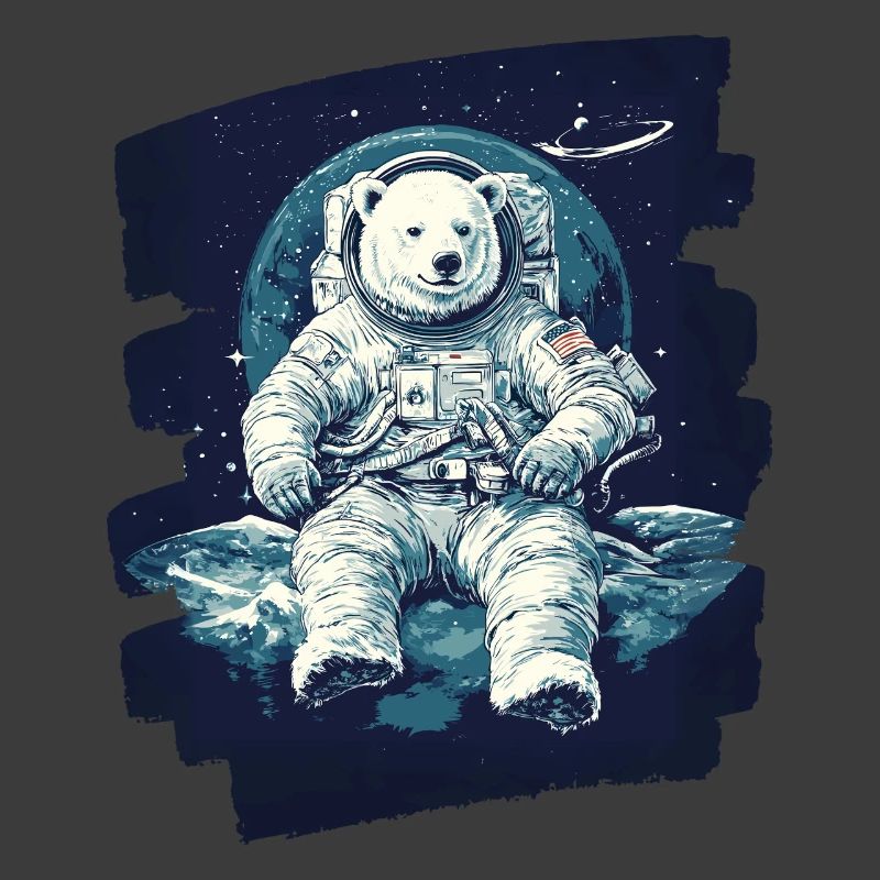 Polar Bear Astronaut