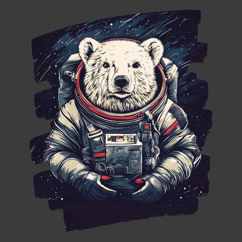 Polar Bear Astronaut