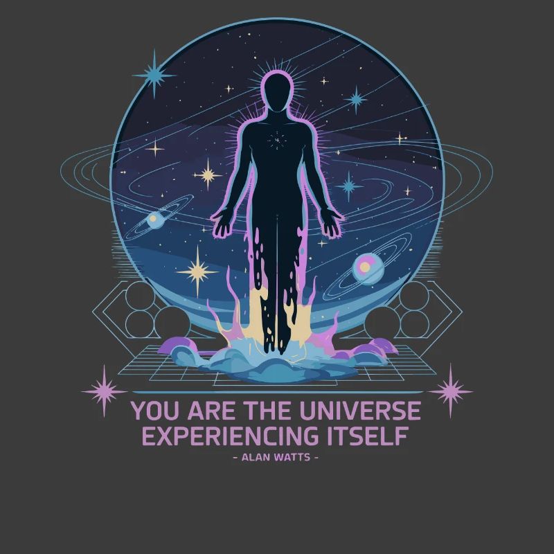 Être céleste | Alan Watts Citation Conception