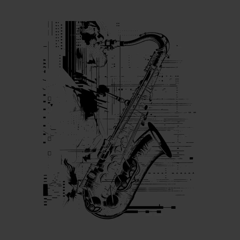 Saxophone Player Graphics